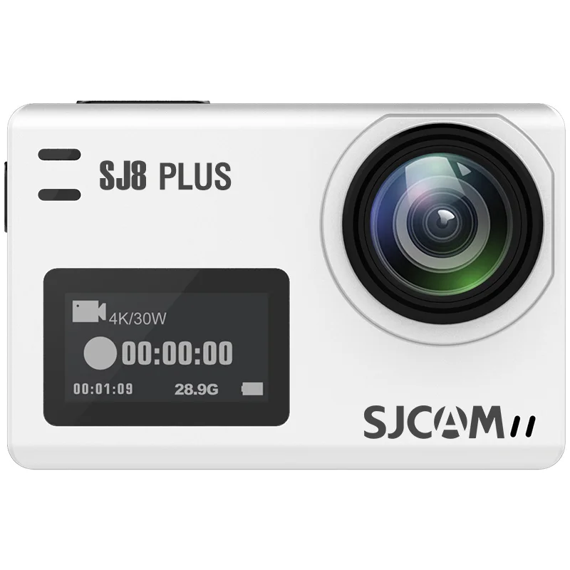 Экшн-камера SJCAM SJ8 Pro/SJ8 Plus/SJ8 Air 1296P 4K 30fps/60fps HD с дистанционным управлением, камера на шлем FPV Sports DV - Цвет: SJ8 Plus White