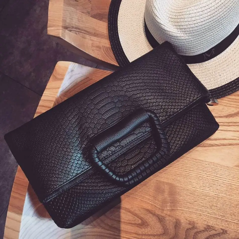 

2016 korean women Leather Crocodile shoulder Bag Ladies Designer Handbags High Quality Alligator Organizer cross body Tote Bags