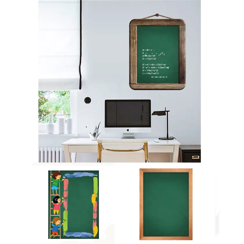 11.11 High Quality Green Chalk Board Blackboard Removable Vinyl Wallin