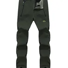 Осень зима мужские повседневные быстросохнущие флисовые брюки прямые брюки модные хлопковые эластичные талии сплошной цвет брендовая одежда