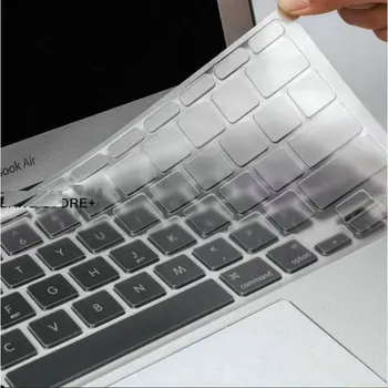 

UltraThin Clear US EU Keyboard Cover 5pcs Silicon Clavier Sticker Waterproof Skin for MacBook Air Pro iMac 11 12 13 15 17 Inch