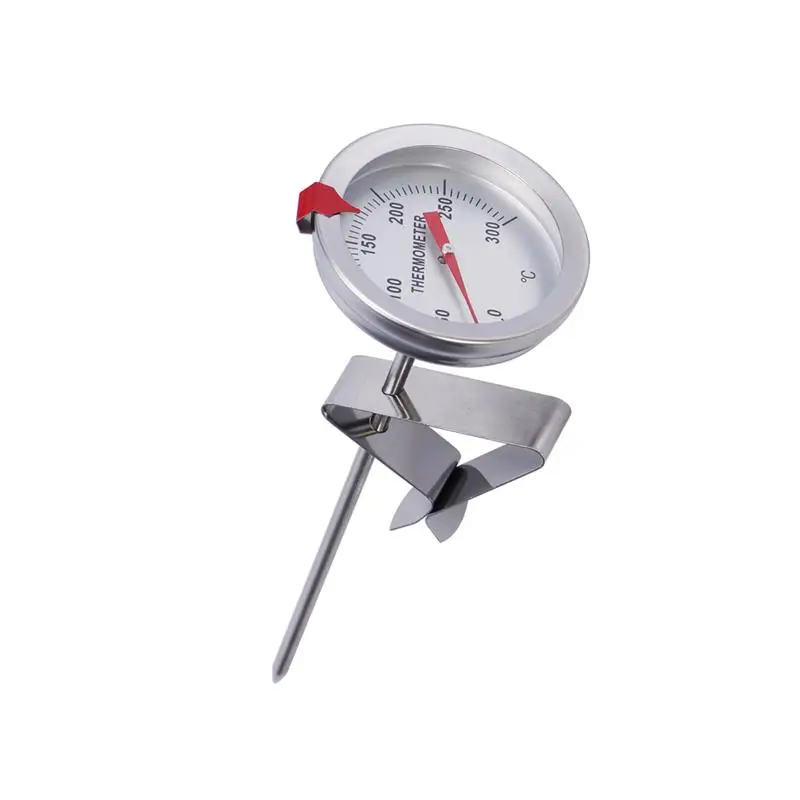 

1 PC Durable Food Thermometer Milk Frothing Frying Thermometer With 300mm Length Probe Measuring Tool Range From 0~300
