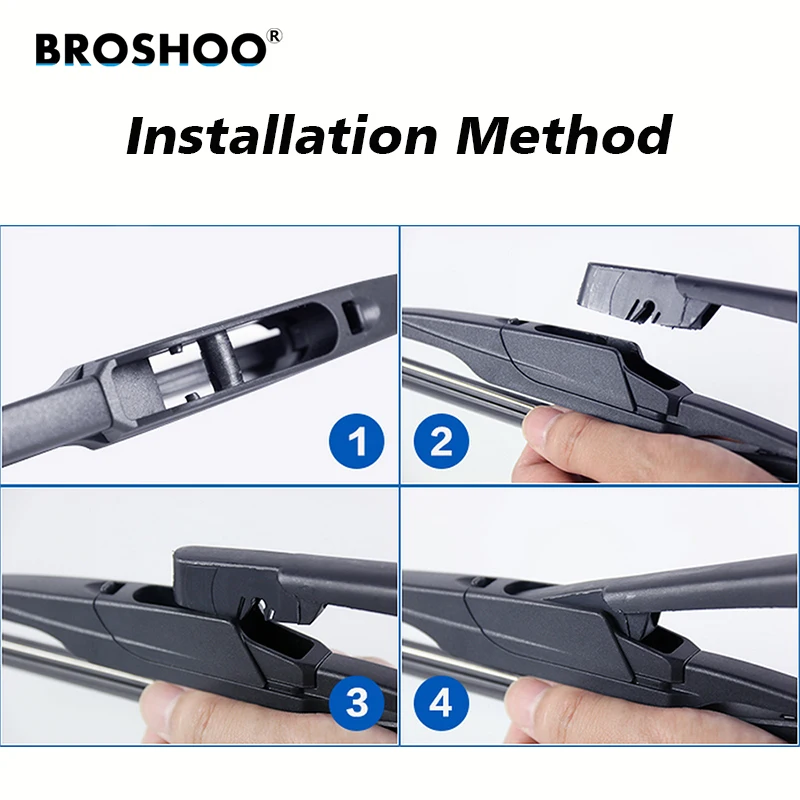 Щетки стеклоочистителя BROSHOO для Lifan Marvell Hatchback 2016 мм 255 мм|rear wiper blade|windscreen wiperwindscreen arm