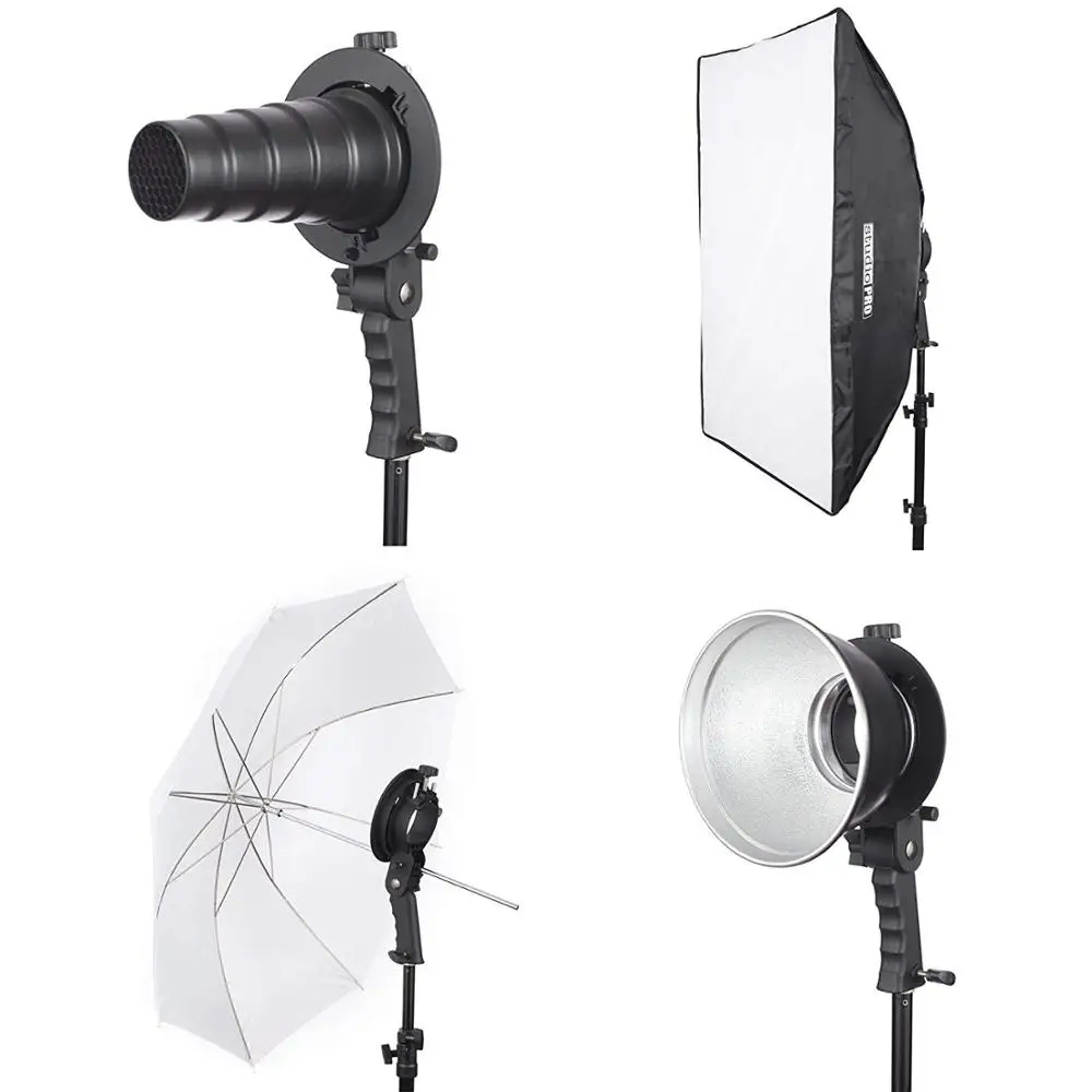 S образный держатель кронштейна с креплением Bowens для вспышки Speedlite софтбокса