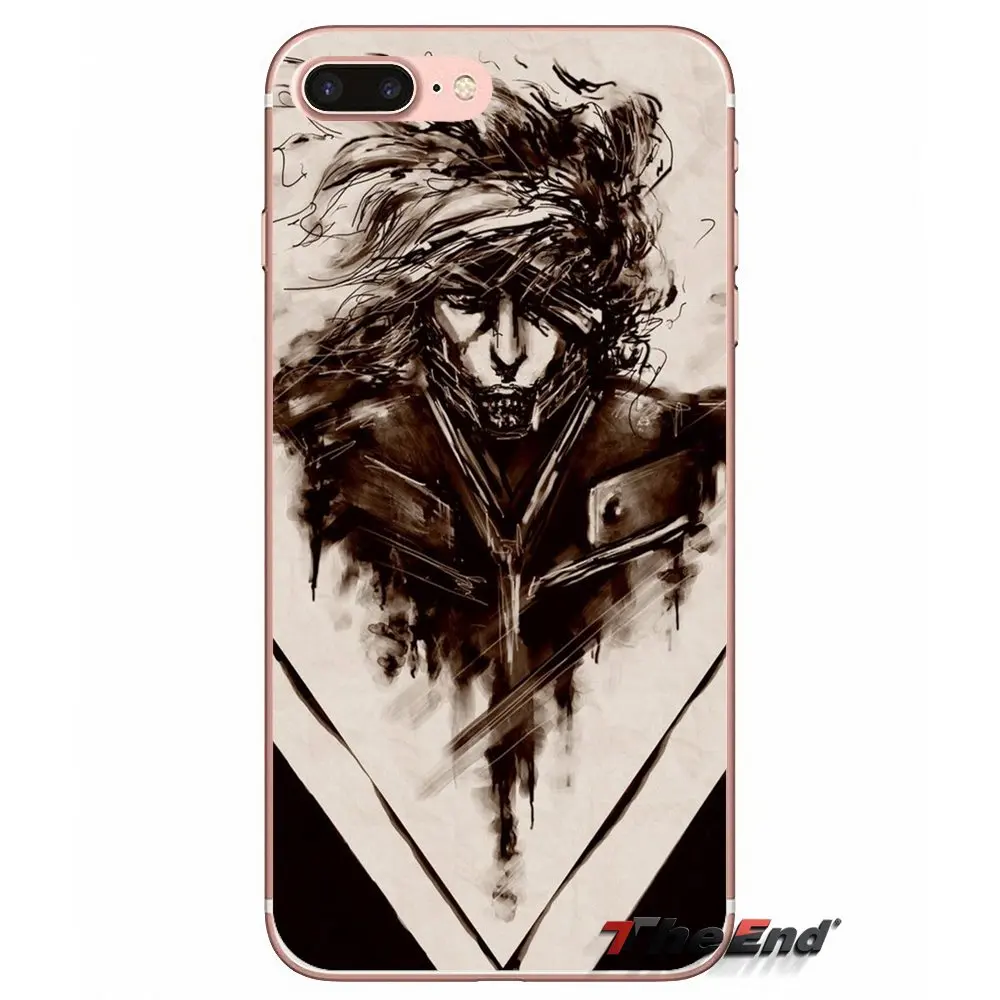 

For HTC U11 One M7 M8 A9 M9 M10 E9 Desire 630 530 626 628 816 820 Motorola G G2 G3 game Metal Gear Rising Transparent Soft Cases