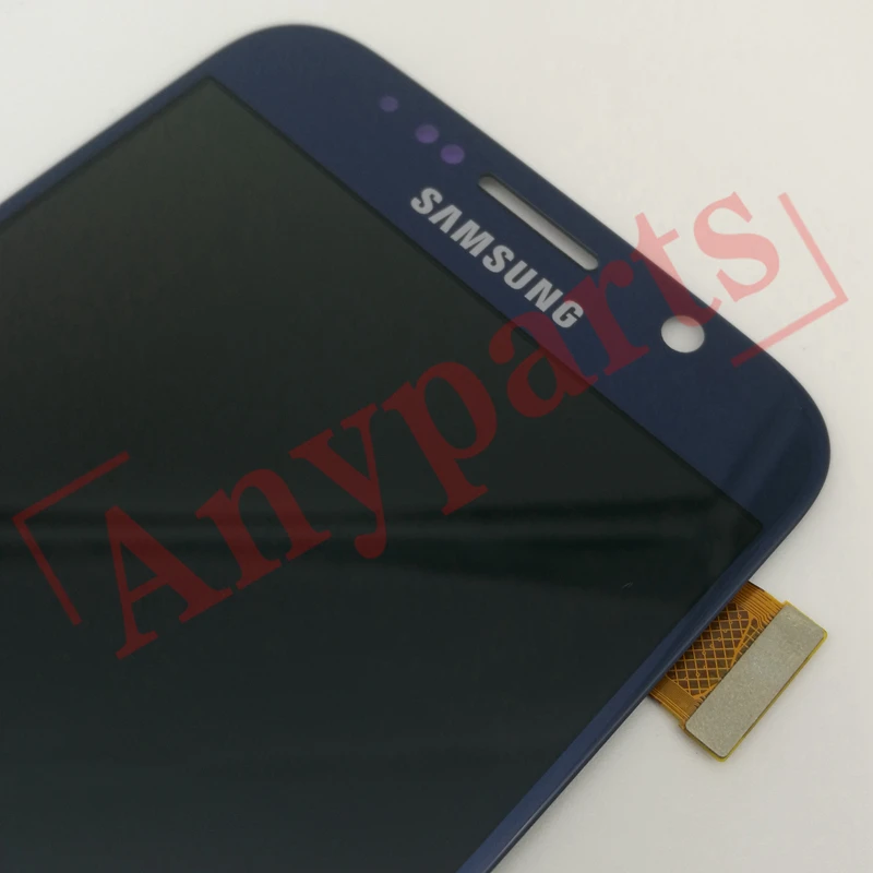 Супер Amoled lcd для samsung Galaxy S6 lcd дисплей кодирующий преобразователь сенсорного экрана в сборе протестированный G920 G920F G920A небольшие ожоги