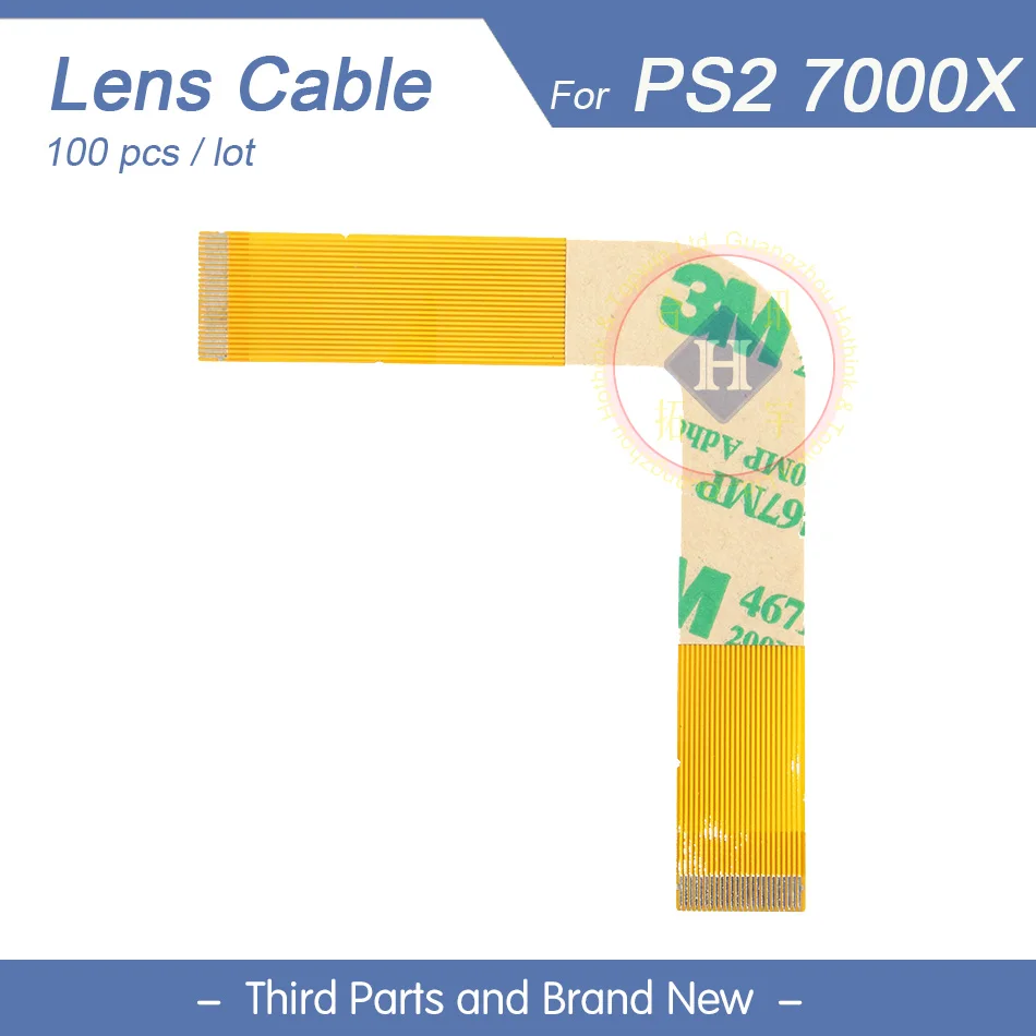Hothink 100 Pz/Lotto Nuovo 7000X Drive Lente Laser Pickup Nastro Flex Cable Parti Di Riparazione Per Ps2 Playstation 2