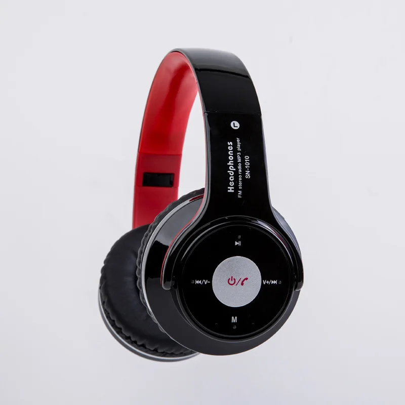 Bluetooth earphone Wireless Stereo Headphone earbuds with Mic Support TF Card FM Radio Take Photo Headphone
