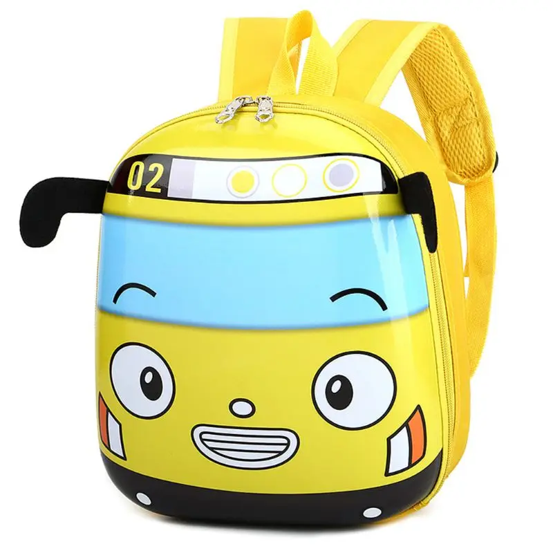 Милые Удобные школьные сумки для детей, Детский мультяшный 3D школьный рюкзак в форме машины, рюкзак для детского сада, рюкзак для мальчиков и девочек, детский рюкзак