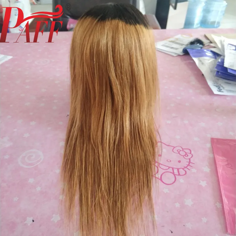 PAFF человеческих волос U Часть Парики прически Silky Straight, перуанские Волосы remy парик Средняя часть с натуральным Цвет 130% 150% 180% Плотность