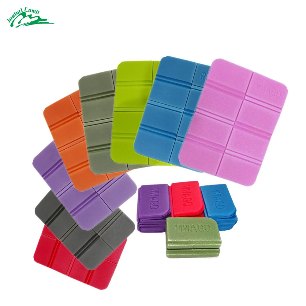 

Jeebel Foldable Folding Outdoor Camping Mat Seat Moisture Proof XPE Cushion Portable Waterproof Pads Yoga Chair Picnic Beach