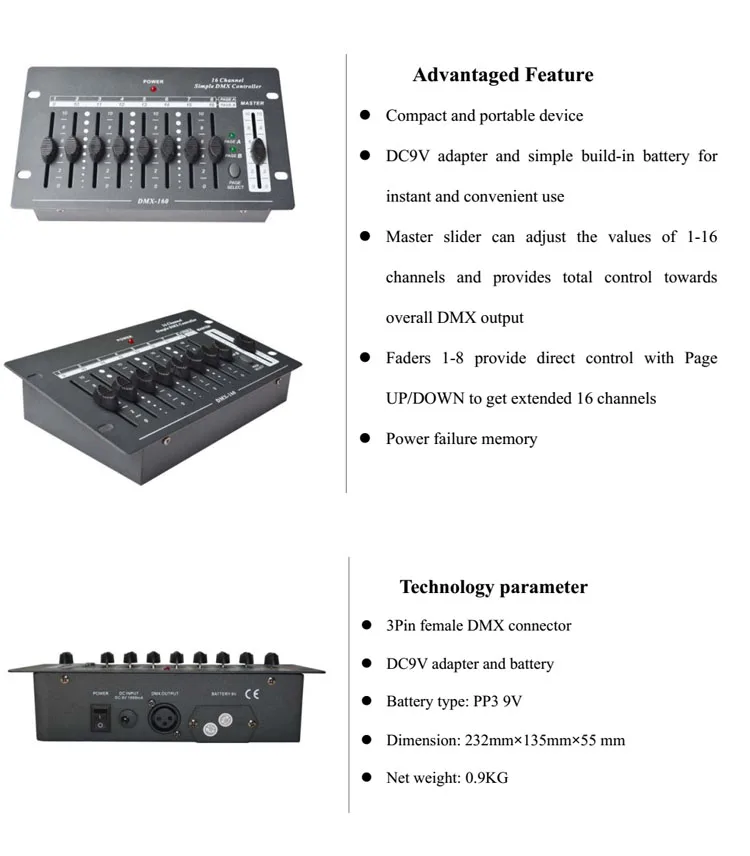 16CHs controller