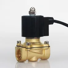 Водонепроницаемый подводный электромагнитный клапан 3/8 1/2 3/4 дюйма нормально закрытый 2W160-15/10 2W200-20 2 way электромагнитный клапан фонтана