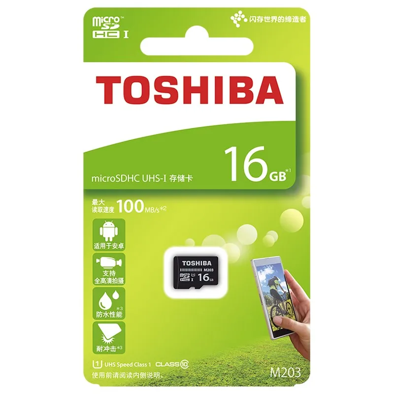 Toshiba карта памяти Micro sd класс 10 16 ГБ|memory card microsd|card microsd16gb micro |