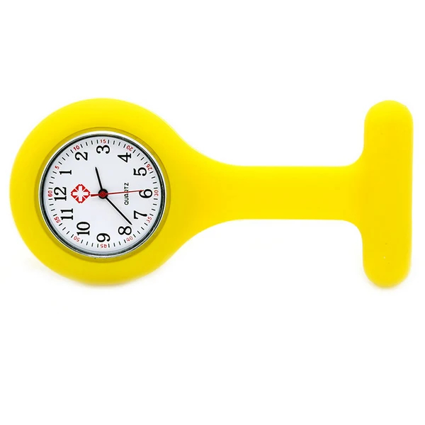 High Quality Brand New Silicone Nurses Brooch Watches Pocket Fob Quartz Watches Tunic Batteries Medical Nurse 4