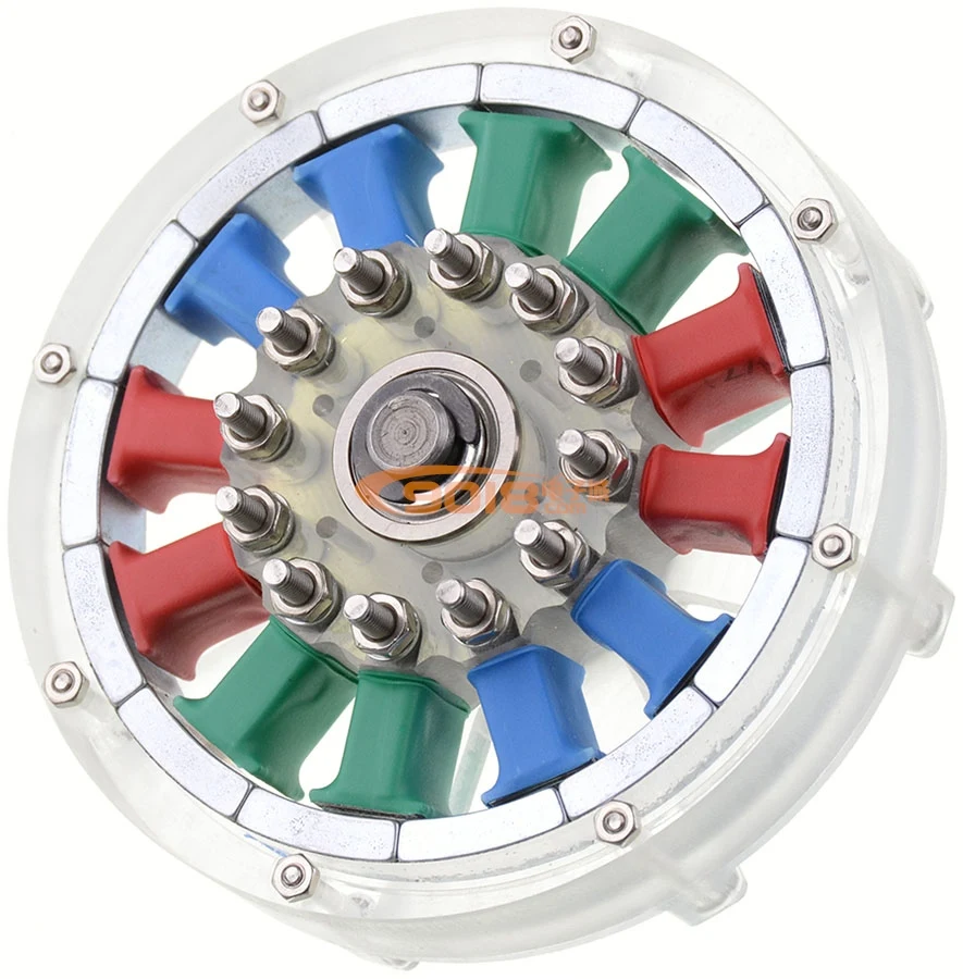 12 pole brushless motor