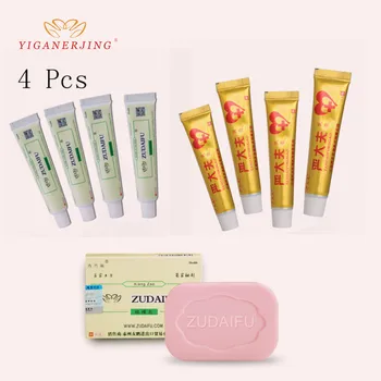 

Zudaifu sulfur soap add body creams add YANDAIFU creams no box skin care set Herbal Chinese Cream relieve Dermatitis psoriasis