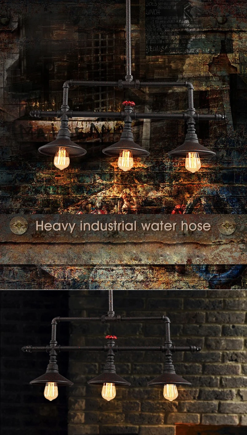 Tuyau-d'eau-lampe-de-lustre