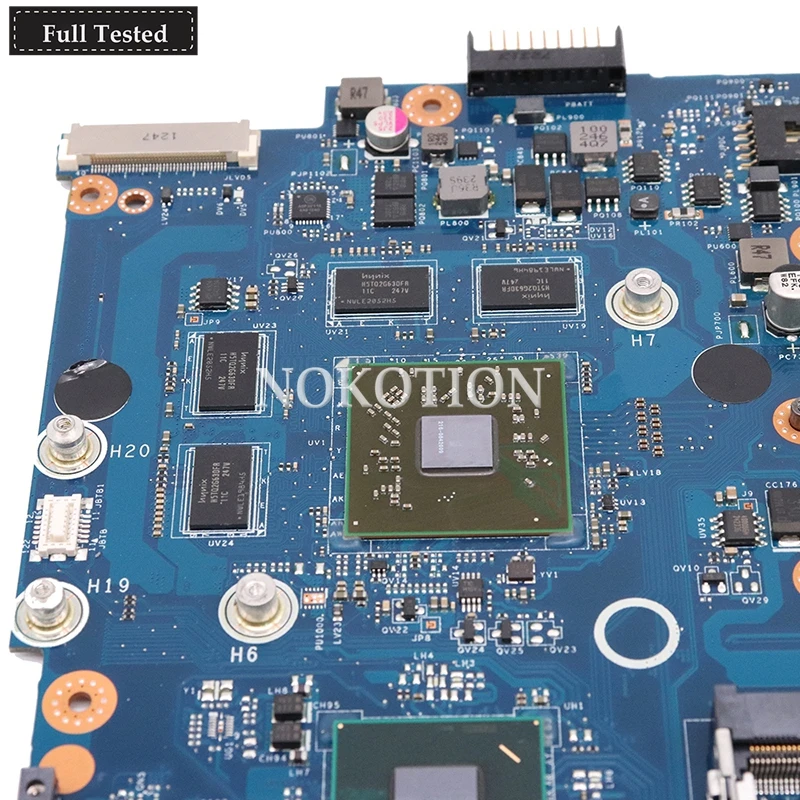 Promo  NOKOTION CN-0V98DM V98DM FOR Dell Inspiron 17R 3721 5721 laptop motherboard VAW11 LA-9102P REV:1.0(