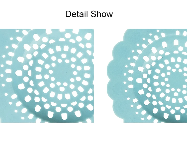 Силиконовые в форме цветка Кухня раковины ситечко Ванная комната Душ слив раковины стоков крышка раковина дуршлаг канализации волос сетчатый фильтр