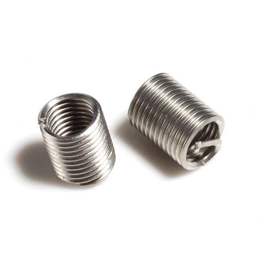 

304 M2M2.5M3M4M5M6M8M10M12 stainless steel thread sleeve Screw Thread, Helical Coil, Self-Lockong, In Corrosion Resisting Steel