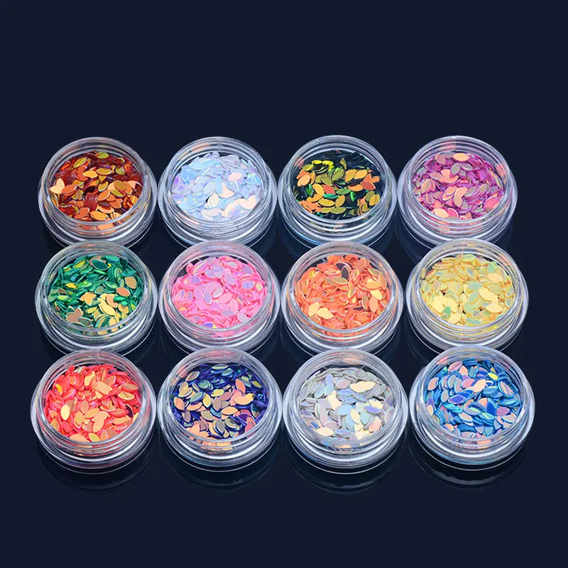 Multi Color holográfico lentejuelas de uñas brillo caballo ojo deslumbrante copos de uñas Paillette manicura uñas arte copos Decoración Multi Color holográfico lentejuelas de uñas brillo caballo ojo deslumbrante copos de uñas Paillette manicura uñas arte copos Decoración