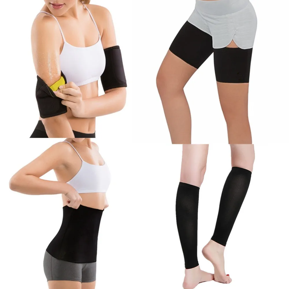 

Black Waist Trainer Corsets Belt new Body Shaper Women Shapewear Slimming Thigh Belt Sauna Leg Sweating Weight Loss Arms Fitness