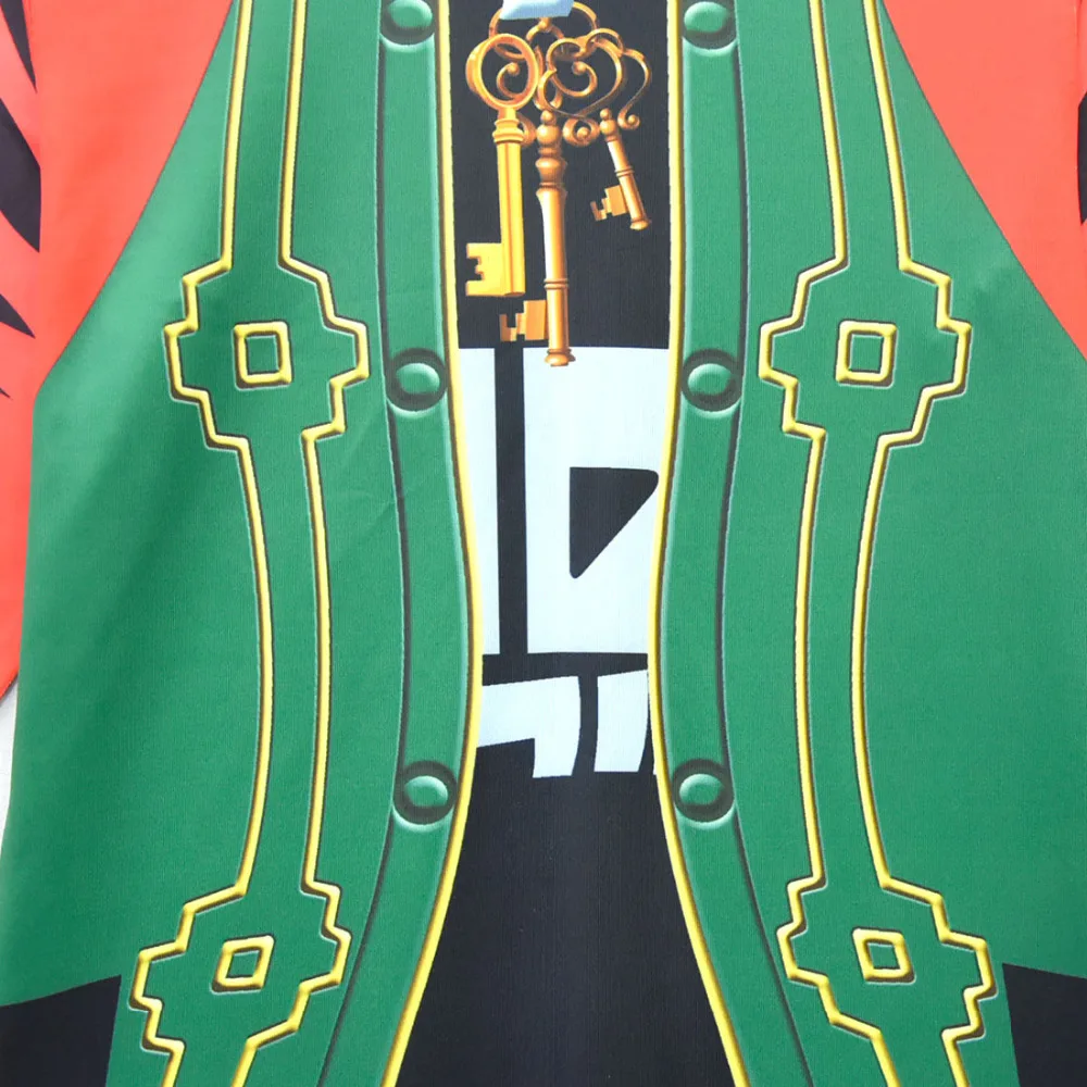 Boys Costumes Kids Cosplay Game 8 New Skin Combinaison Tiger Costumes for Children Halloween Costume for Kids Cosplay Suit