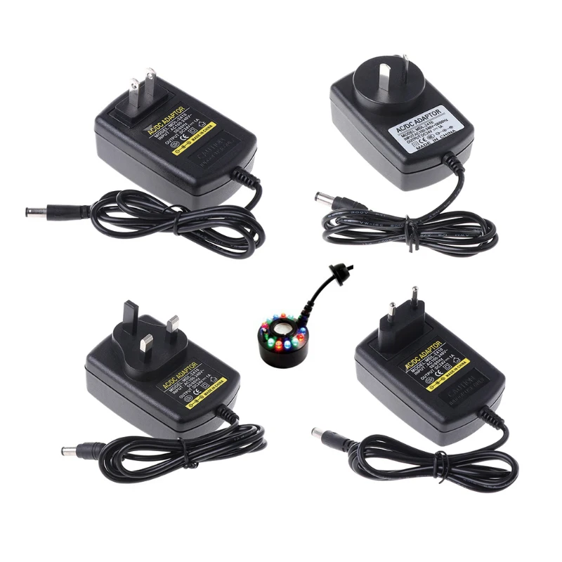 

Adapter Charger LED Ultrasonic Mist Maker Light Fogger Water Fountain Pond Power 24V