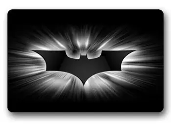 

Custom Batman Logo Doormat Batman Carpet Dark Knight Mats Bedroom Cushion DC Comic Bathroom Rug Kid Christmas Decoration #D-178#
