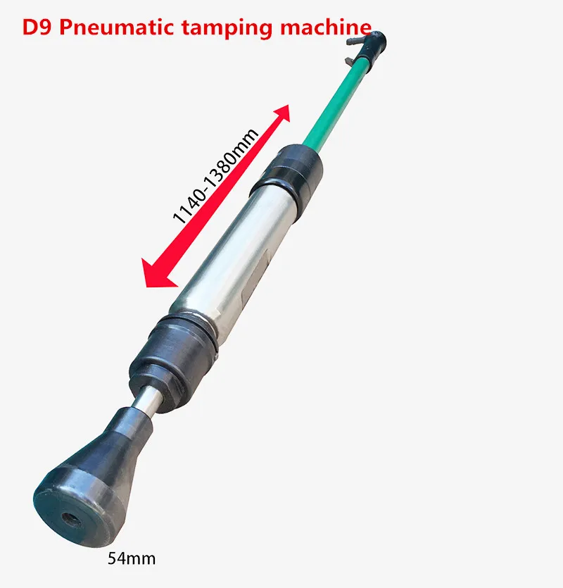 D9 пневматический трамбовочный машина земли песчаные забойный трамбовальный инструмент молоток пневматический шлифовальный молоток кувалда пневматический инструмент ход 120 мм Y