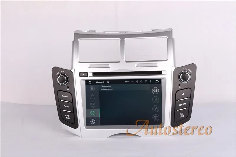 Perfect ZWNAV Android 9 Car Stereo Screen Radio For Toyota Yaris 2005-2011 Car DVD Player GPS Navigation Doble DIN Free Map 38