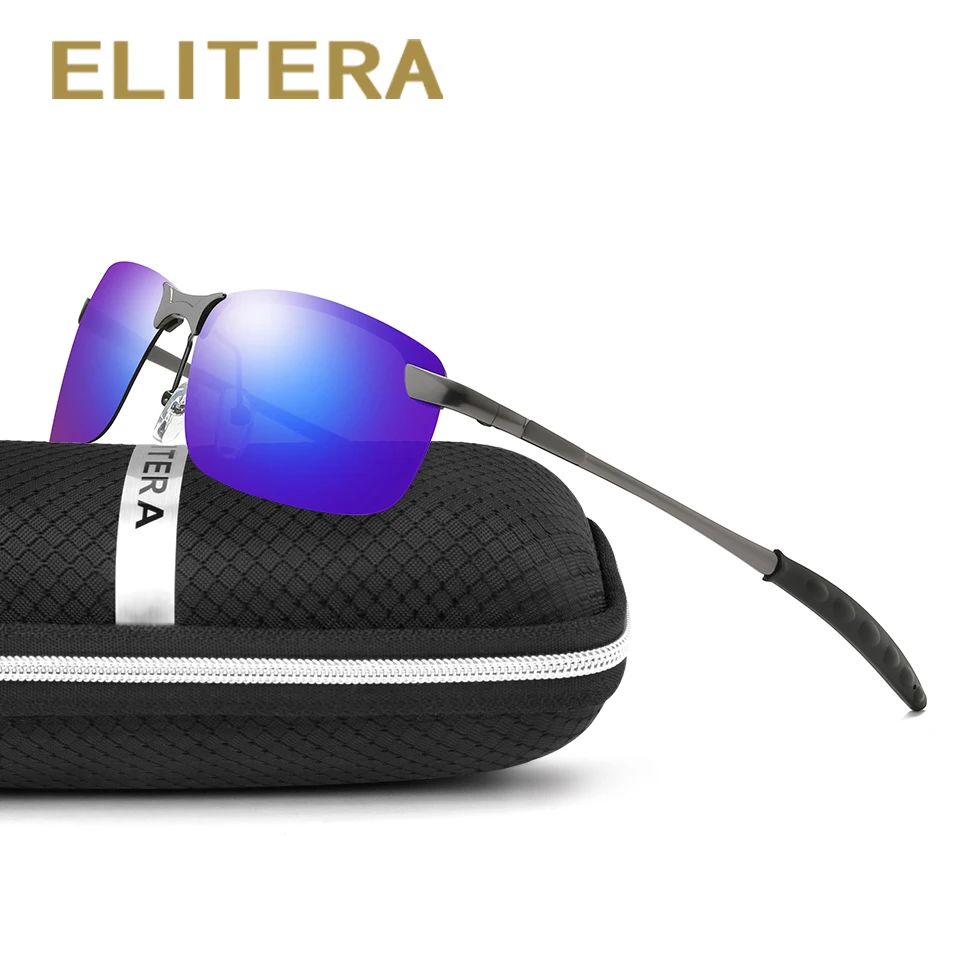 ELITERA новинка брендовые поляризованные мужские солнцезащитные очки для вождения