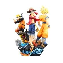Jump Force Luffy Son Goku Naruto Action Figures 1/8 scale painted figure Collector's Edition Statue PVC figure Toys Brinquedos Jump Force Luffy Son Goku Naruto Action Figures 1/8 scale painted figure Collector's Edition Statue PVC figure Toys Brinquedos