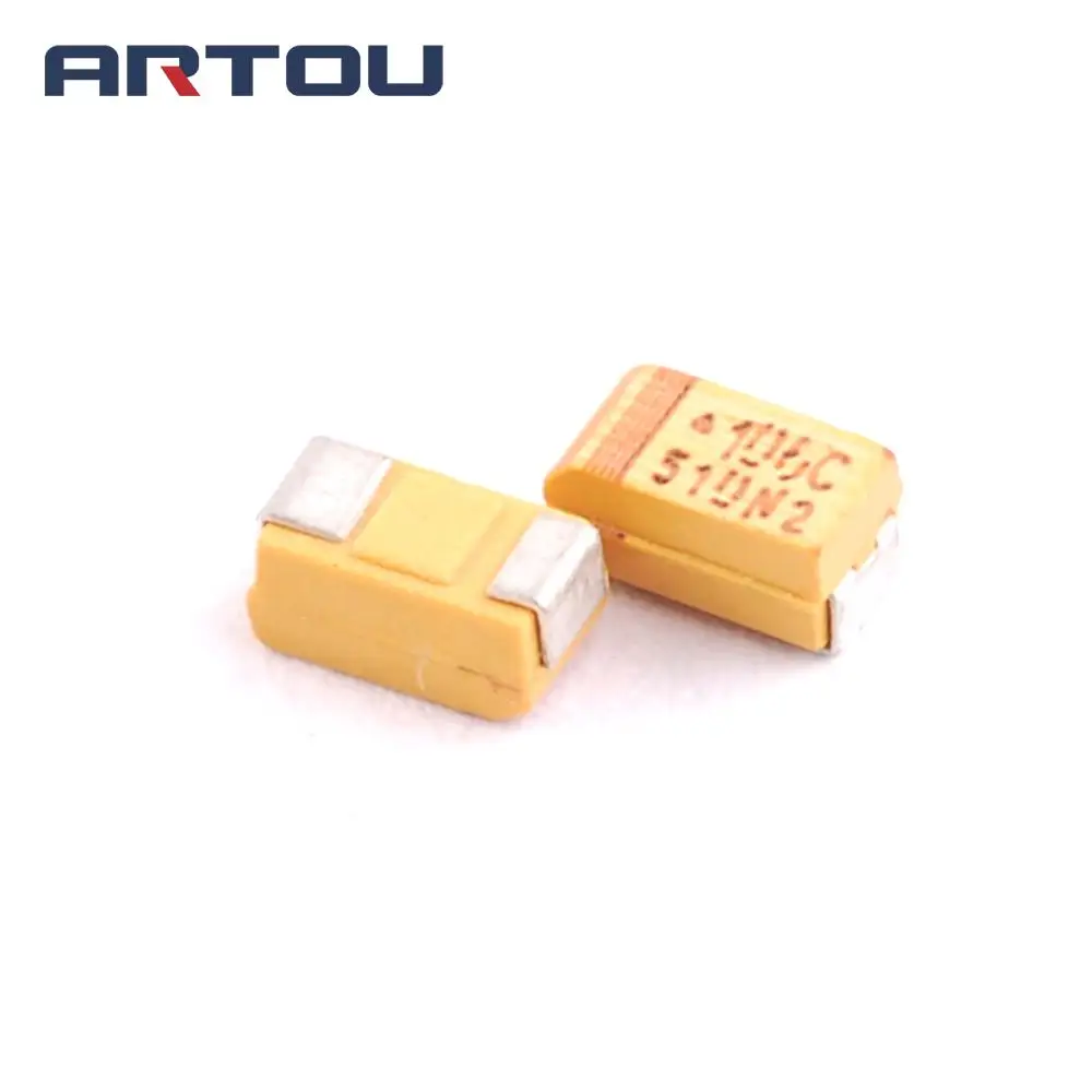 20 шт. Танталовый конденсатор SMD 10 в мкФ A 106k 3216 A|Конденсаторы| |