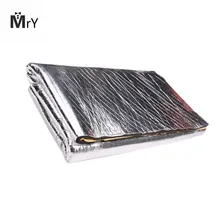 4" x 40" аудио звукоизолирующий автомобилей тепла шумоизолирующая изоляции для йоги, коврик для йоги из хлопка аксессуары 10 мм