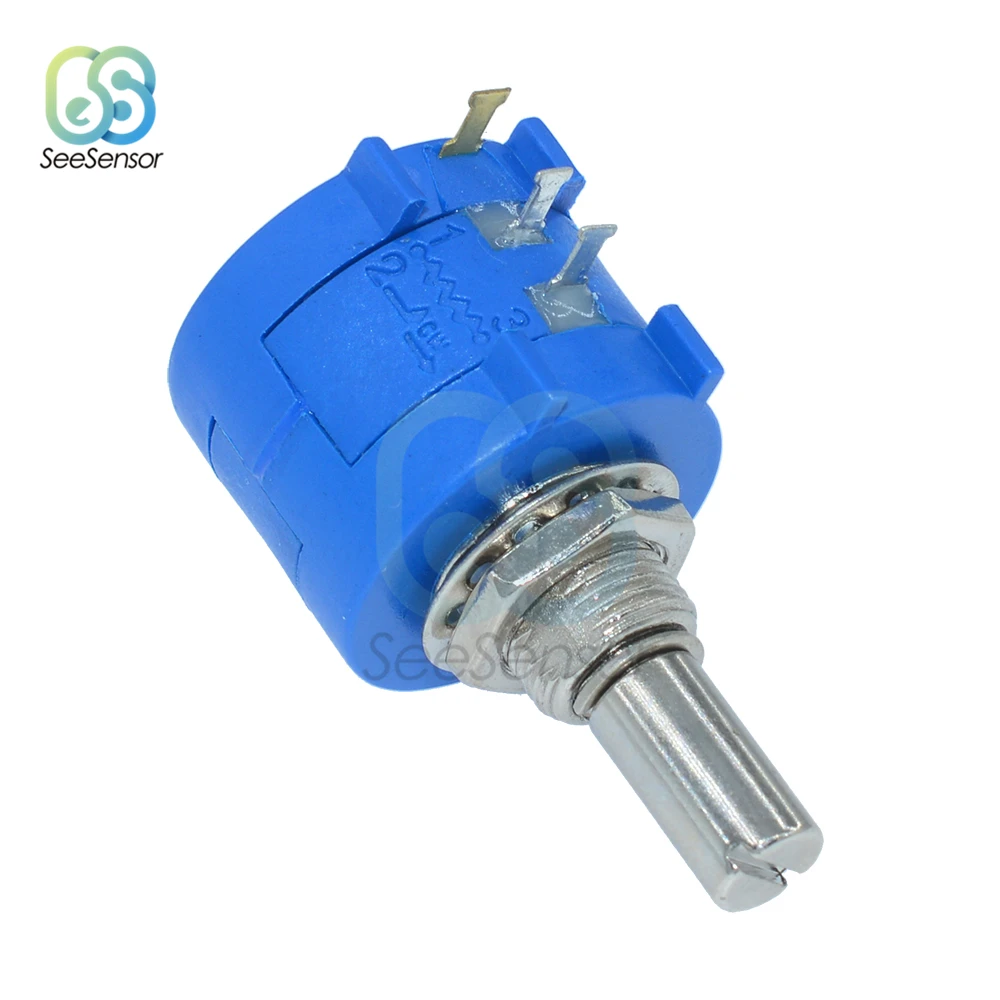 

3590S Series Potentiometer 500 1K 2K 5K 10K 20K 50K 100K ohm Precision Multiturn Potentiometer 3590S-2-103L 3590S 102 103 104