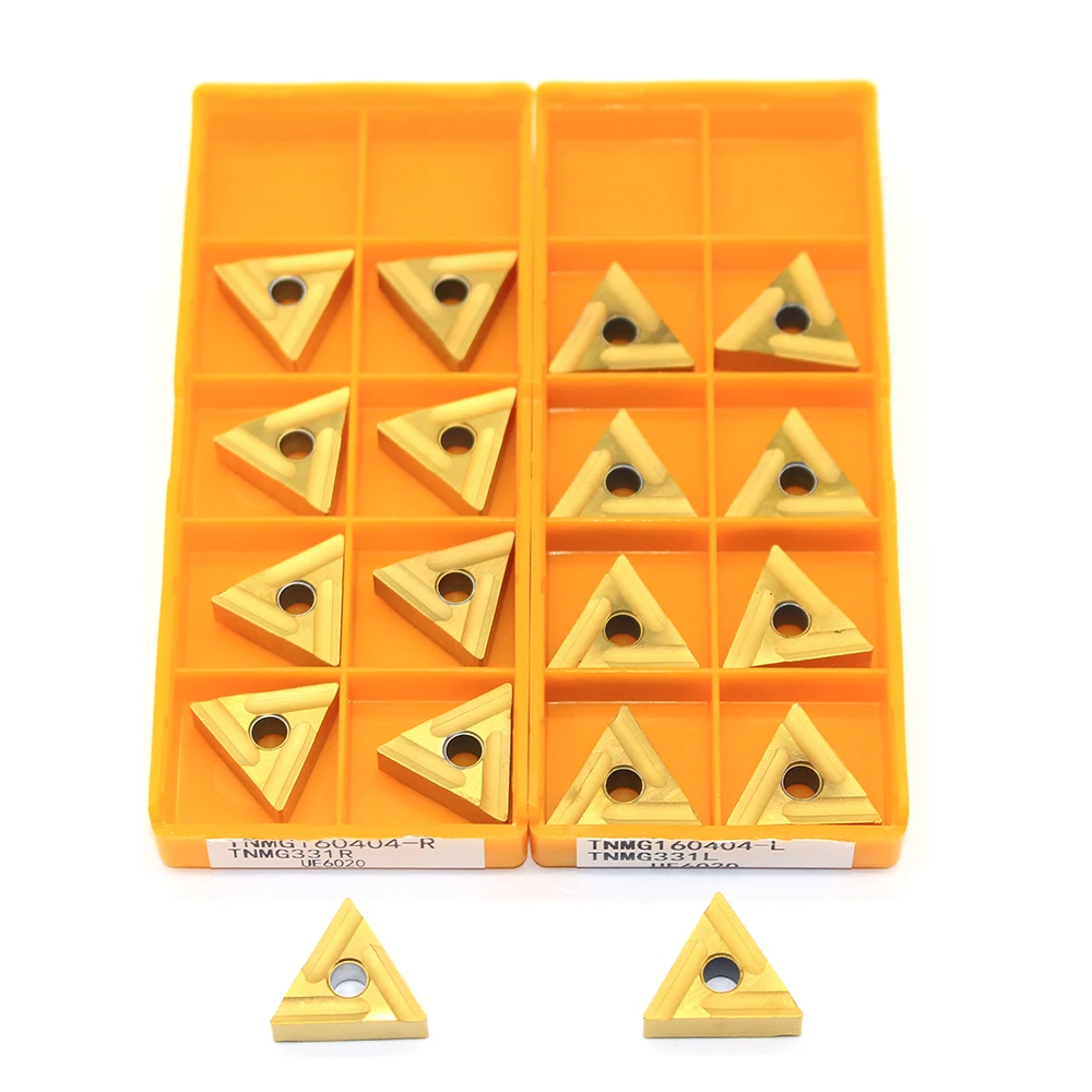 

TNMG160404 R / L UE6020 TNMG331 R L External Turning Tools TNMG 160404 Carbide insert Lathe cutter Tool Tokarnyy turning insert