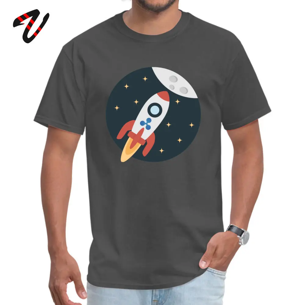 Ripple To The Moon Custom Tops & Tees Short Sleeve for Students All Cotton Father Day Crewneck Tshirts Cool T-Shirt On Sale Ripple To The Moon 27021 carbon