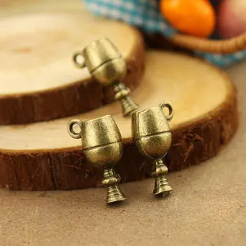 

Free shipping!!!Bronze Plated trophy alloy Charm Pendants 21x10mm