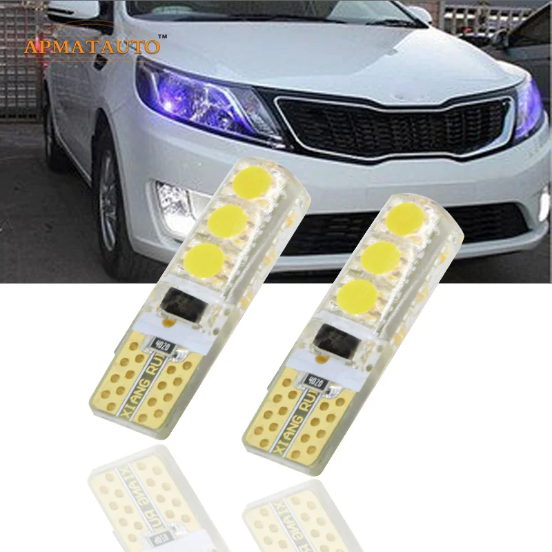 

2 x T10 W5W 12V LED Clearance Light Marker Lamp Bulb Source For Kia Rio K2 Ceed K3 K5 RIO FORTE SPORTAGE CERATO CARENS SORENTO