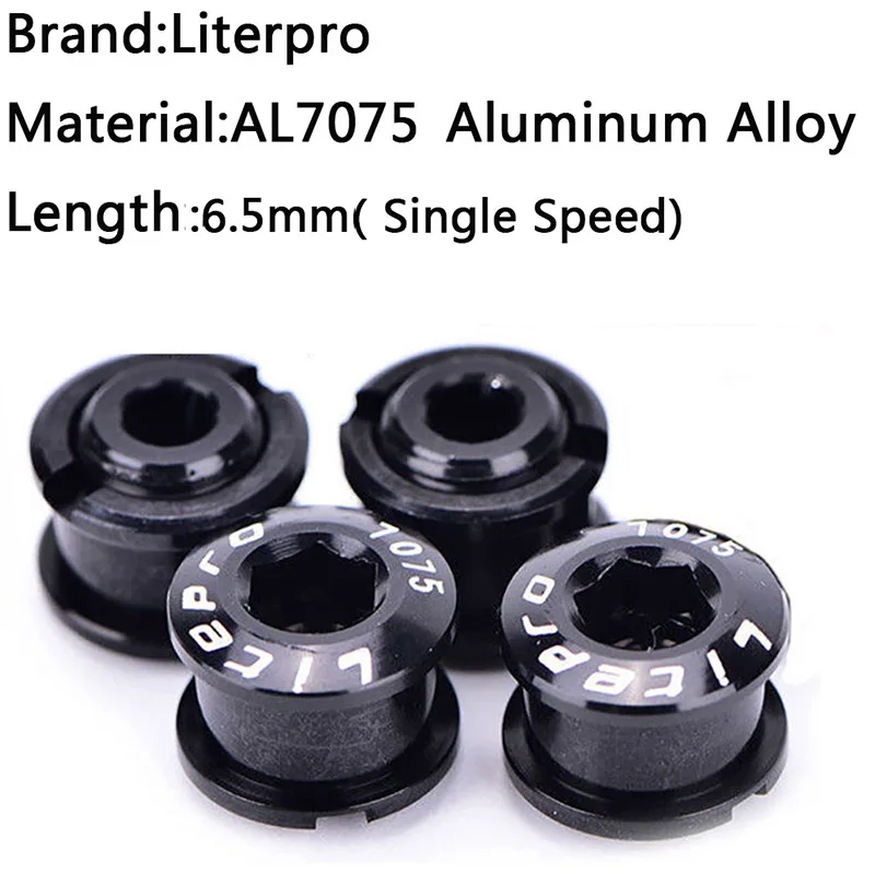 Chainring botls black