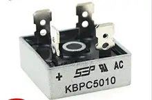 1 ШТ. Диодный Мост мост выпрямителя KBPC5010 1000 В 50A IC бесплатная доставка