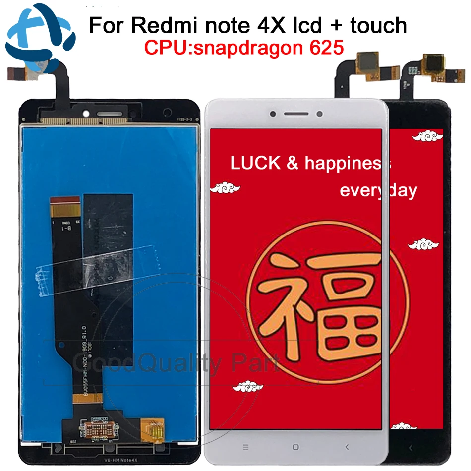 

Snapdragon 625 lcd Display For XIAOMI Redmi Note 4X LCD Touch Screen Note 4 Global For Redmi Note 4X LCD Display Replacement