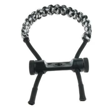 

New Arrival Adjustable Braided Archery Bow Wrist Slings Strap for Recurve/Compound Bow Archery Bow Wrist Sling Paracord