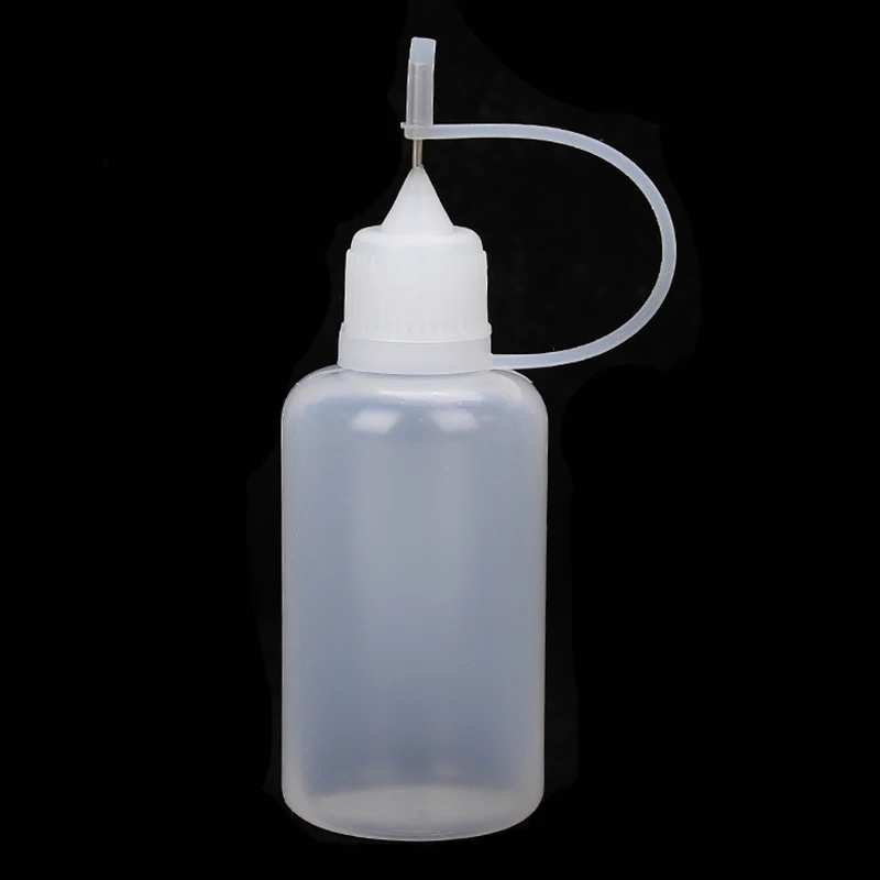 1 шт. Tsondianz 30 мл пластиковая пластмассовая бутылочка с капельницей бутылка жидкая игольница наконечник ПЭТ для дыма масло электронные