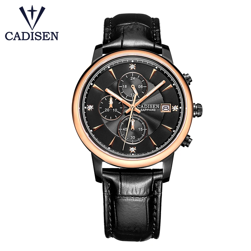 

CADISEN top luxury men's watch brand quartz watch simulates the military waterproof soldier sport watch