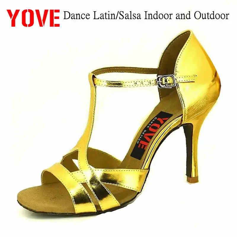 

YOVE Style w167-9 Dance shoes Bachata/Salsa Indoor and Outdoor Women's Dance Shoes
