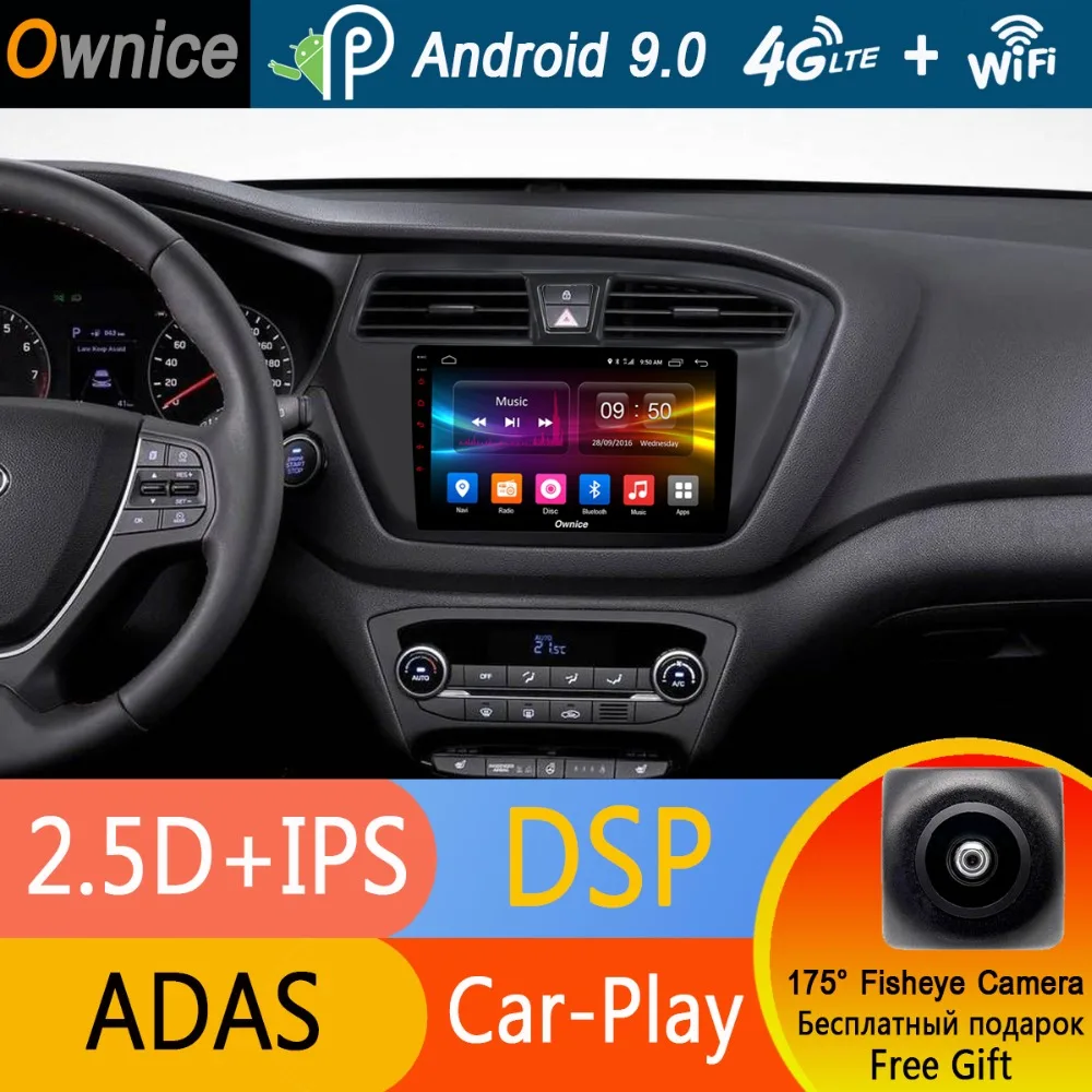 Best Octa Core Android 9.0 4G RAM+32G ROM 9" IPS for Hyundai I20 2015 2016 2017 2018 Car DVD Player GPS Navigation Radio DSP CarPlay 1 Best Octa Core Android 9.0 4G RAM+32G ROM 9" IPS for Hyundai I20 2015 2016 2017 2018 Car DVD Player GPS Navigation Radio DSP CarPlay 1
