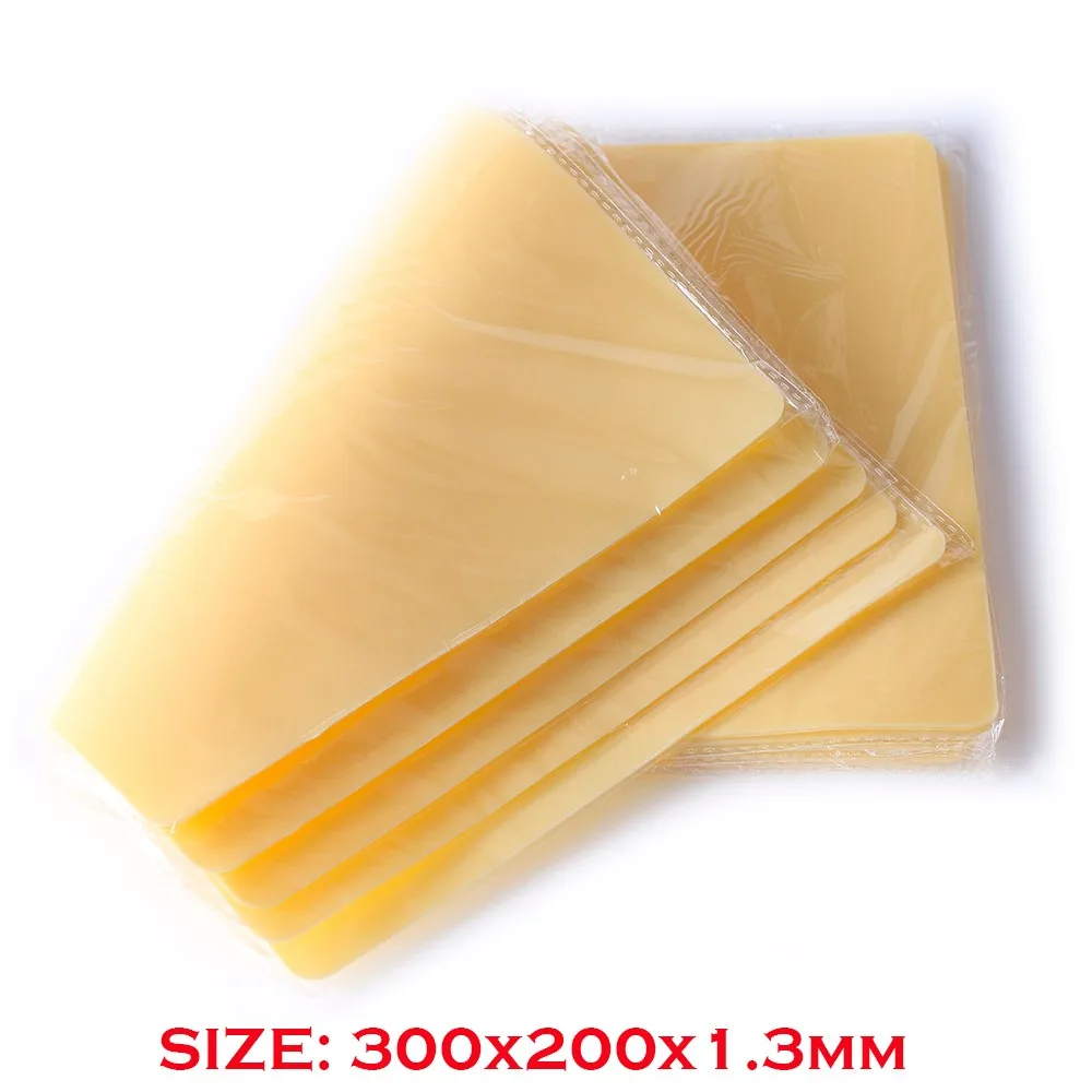 

Tattoo Practice Skin New 5pcs 300*200*1.3MM Blank Tattoo Practice Skin Cosmetic Sheet for Needle Machine Supply Kit Plain